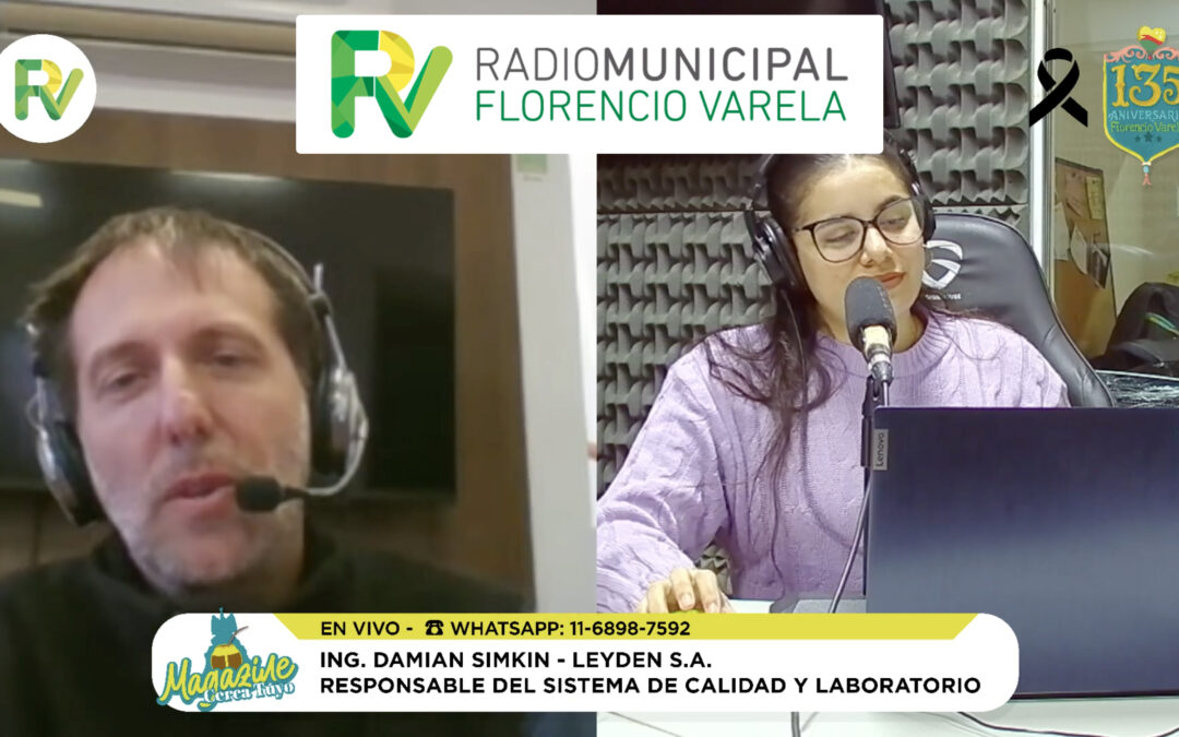 Leyden en Radio Municipal Florencio Varela: innovación, calidad y tecnología argentina para la región